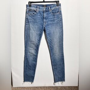 Polo Ralph Lauren Tompkins Blue Mid Rise Skinny Jeans sz 28